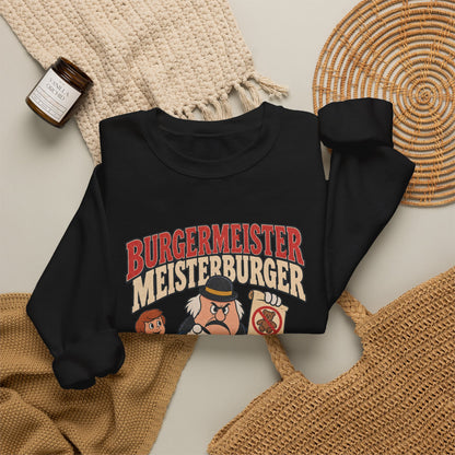 Meisterburger 'No Toys!' Crewneck Sweatshirt