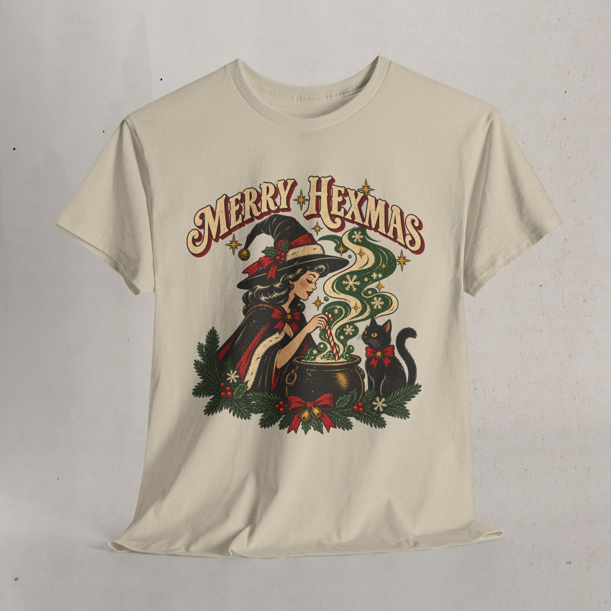 Merry Hexmas Witch Tee