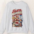 Santa Claus Is Comin' to Town Crewneck Sweatshirt – Vintage Christmas – Ash