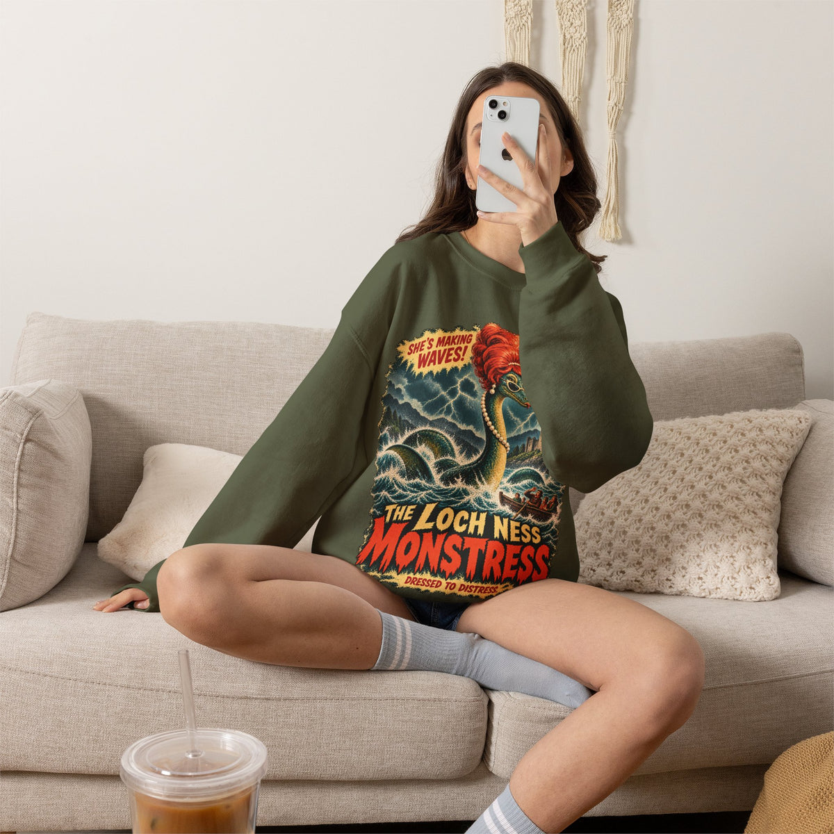 Loch Ness Monstress Sweatshirt