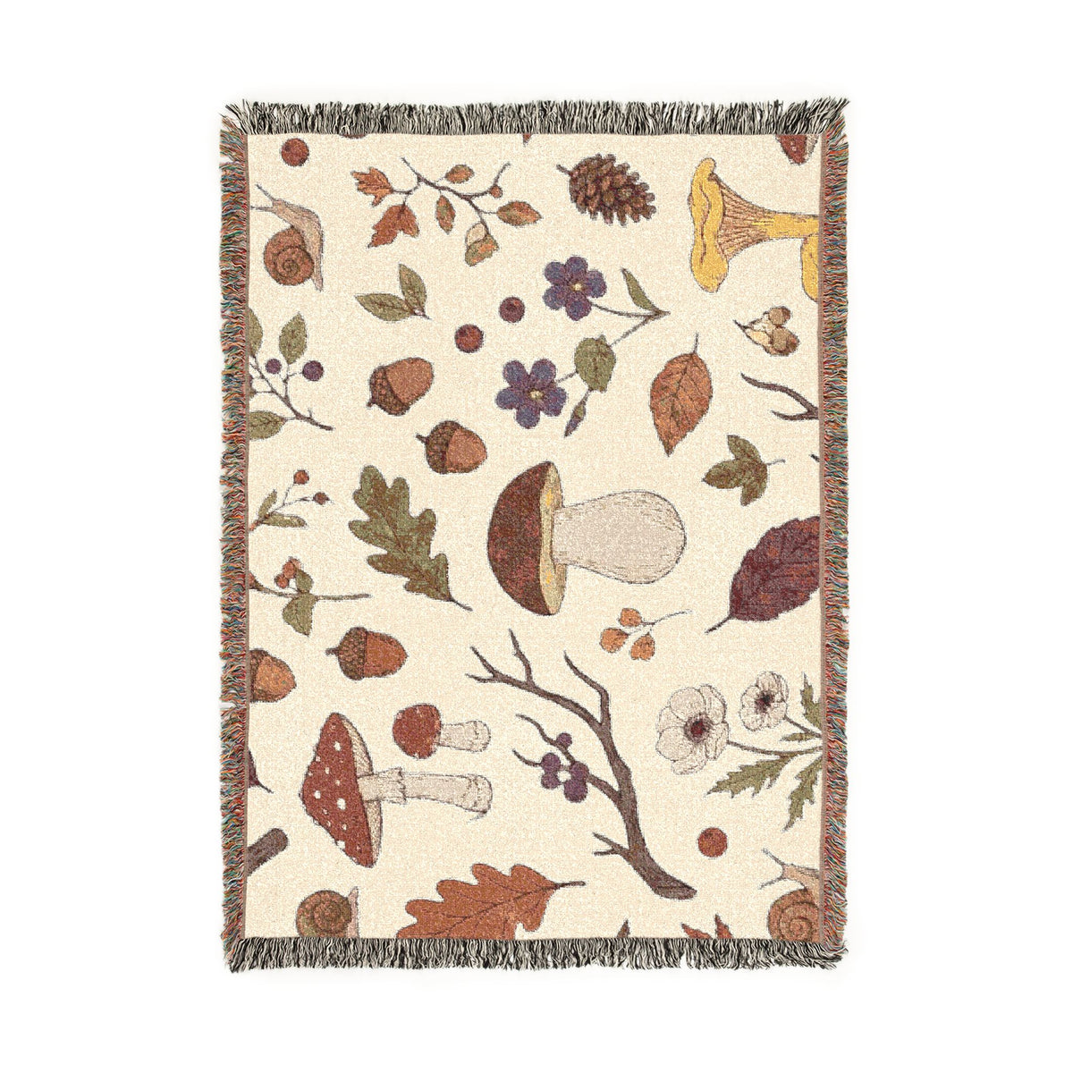 Autumn Forage Woven Blanket
