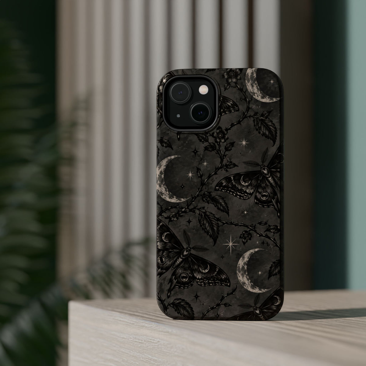 Moon Moth Magnetic Phone Case, alternate view