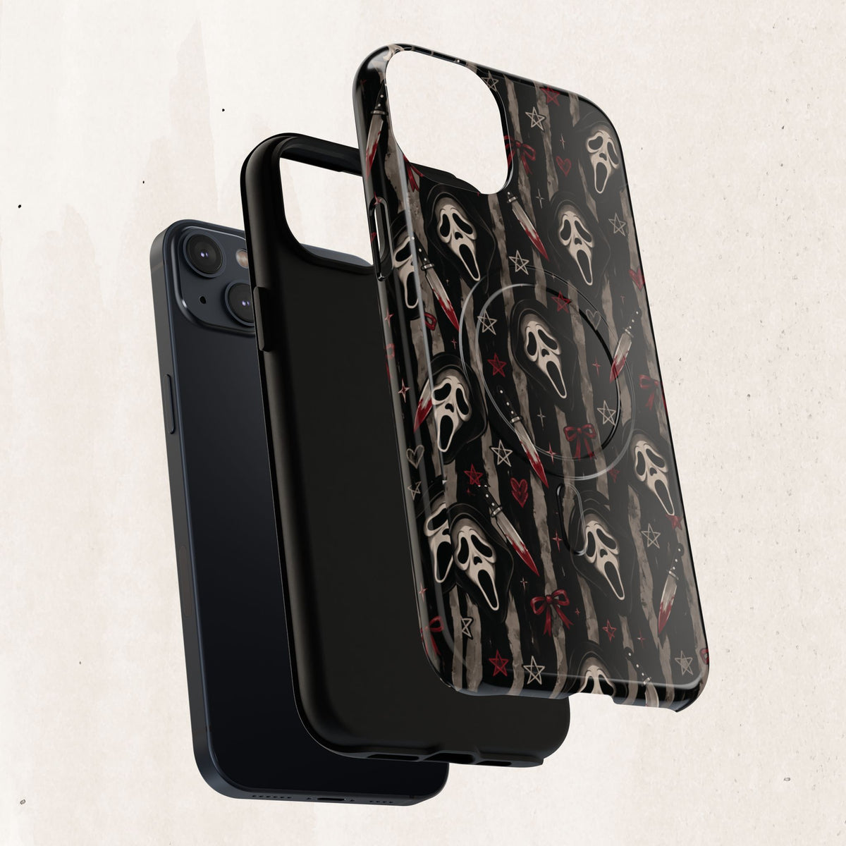 Ghostface Pattern iPhone Case
