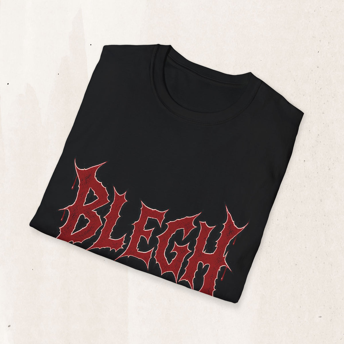 BLEGH the Halls Metal Christmas Tee