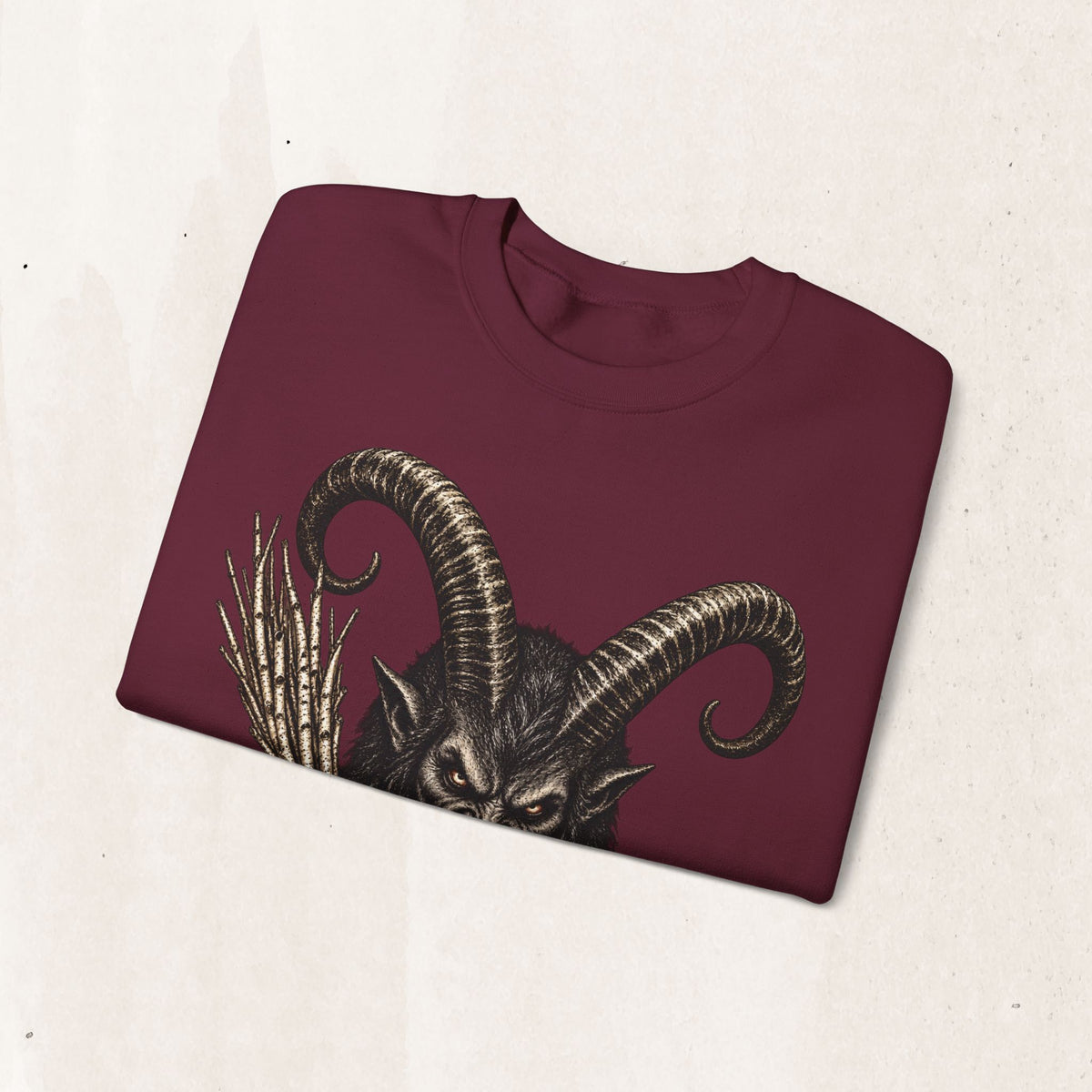 Krampus Christmas Crewneck Sweatshirt