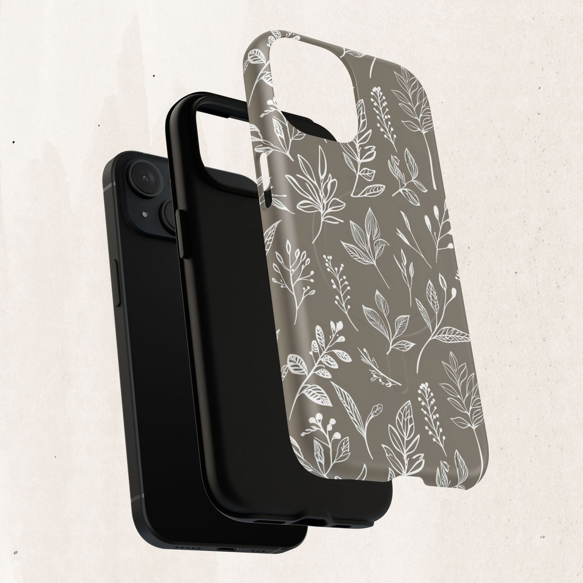 Botanical Leaf Tough Magnetic Phone Case