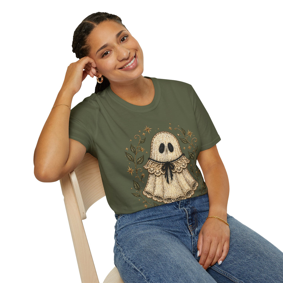 Vintage Lace Ghost Tee