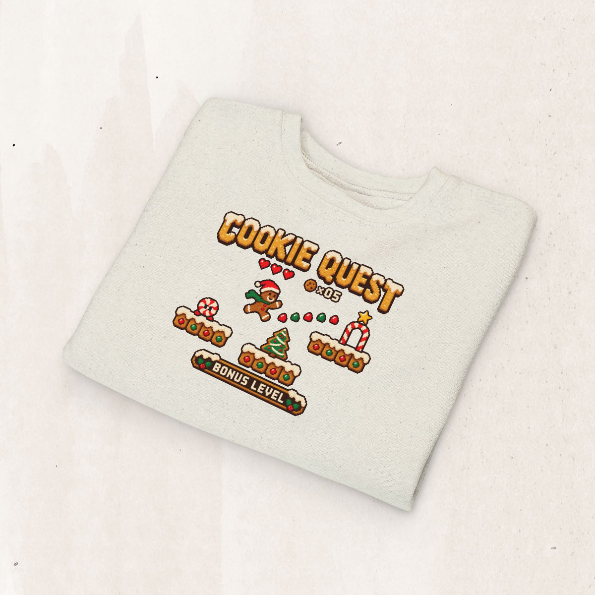 Christmas Cookie Quest Toddler Sweatshirt
