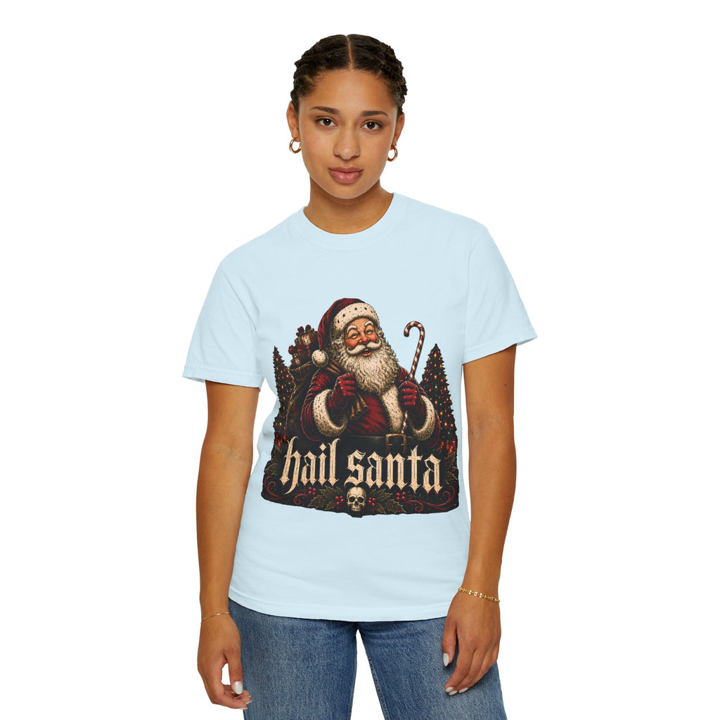 Hail Santa Vintage Graphic Tee