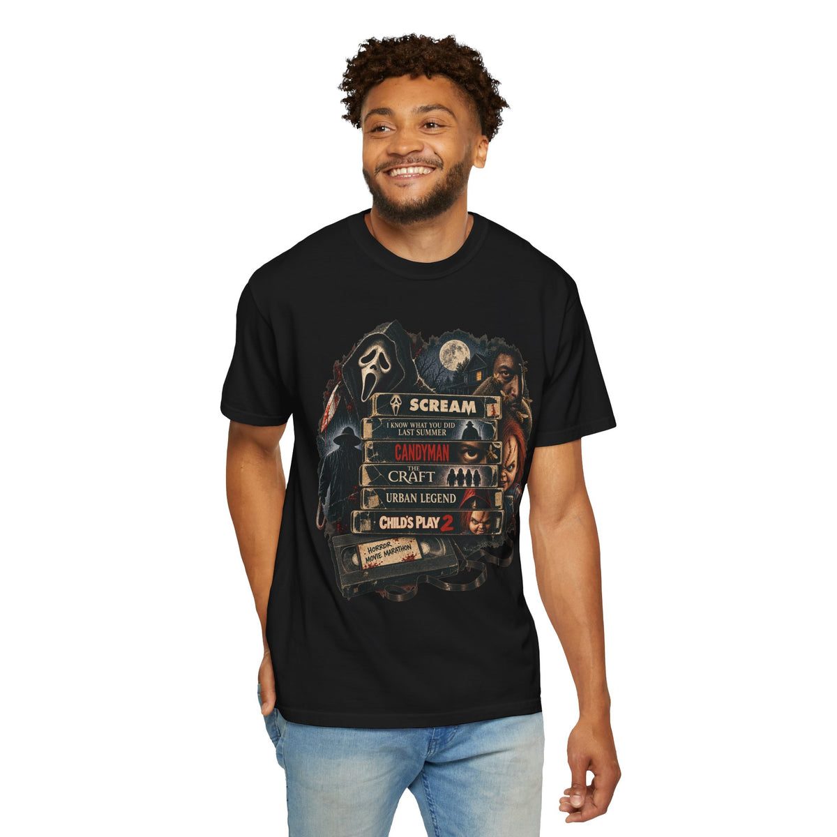 90's Horror VHS Graphic Tee