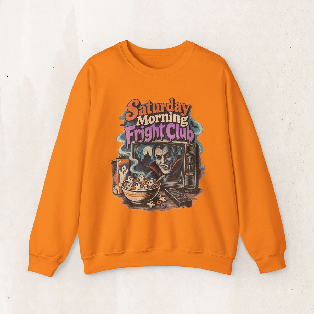 Saturday Morning Fright Club Crewneck Sweatshirt