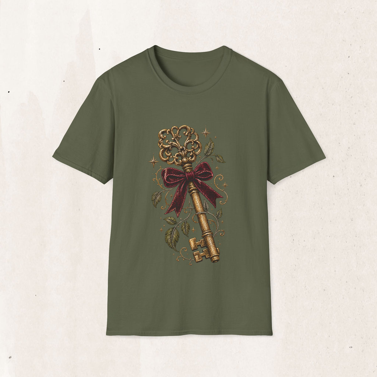 Vintage Ornate Skeleton Key Tee