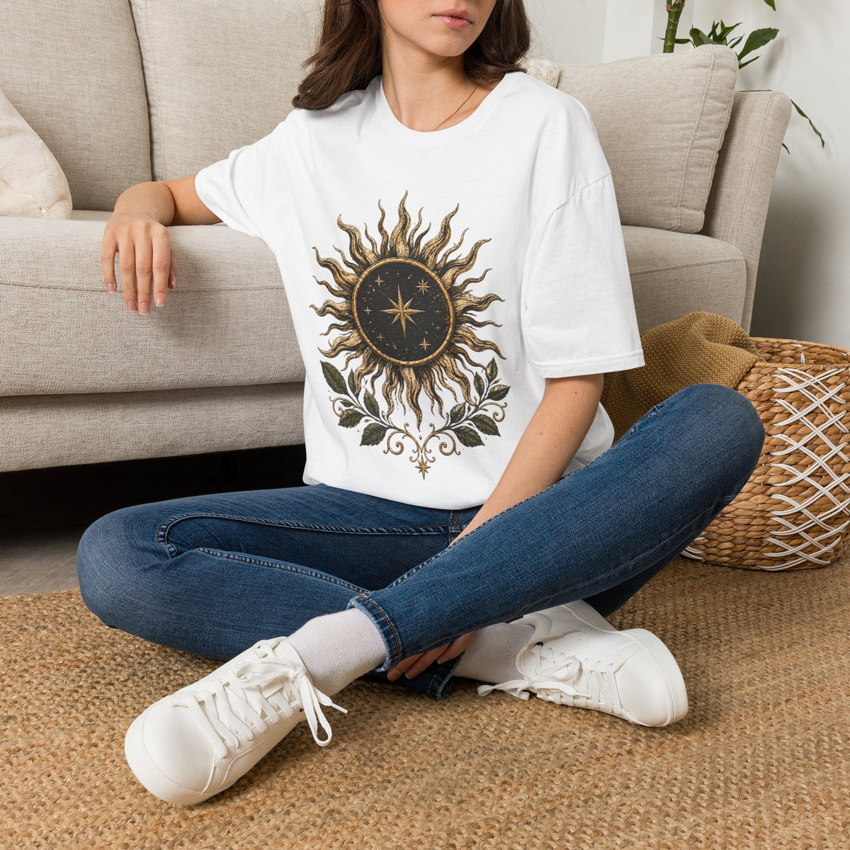 Solar Compass Celestial Sun Tee