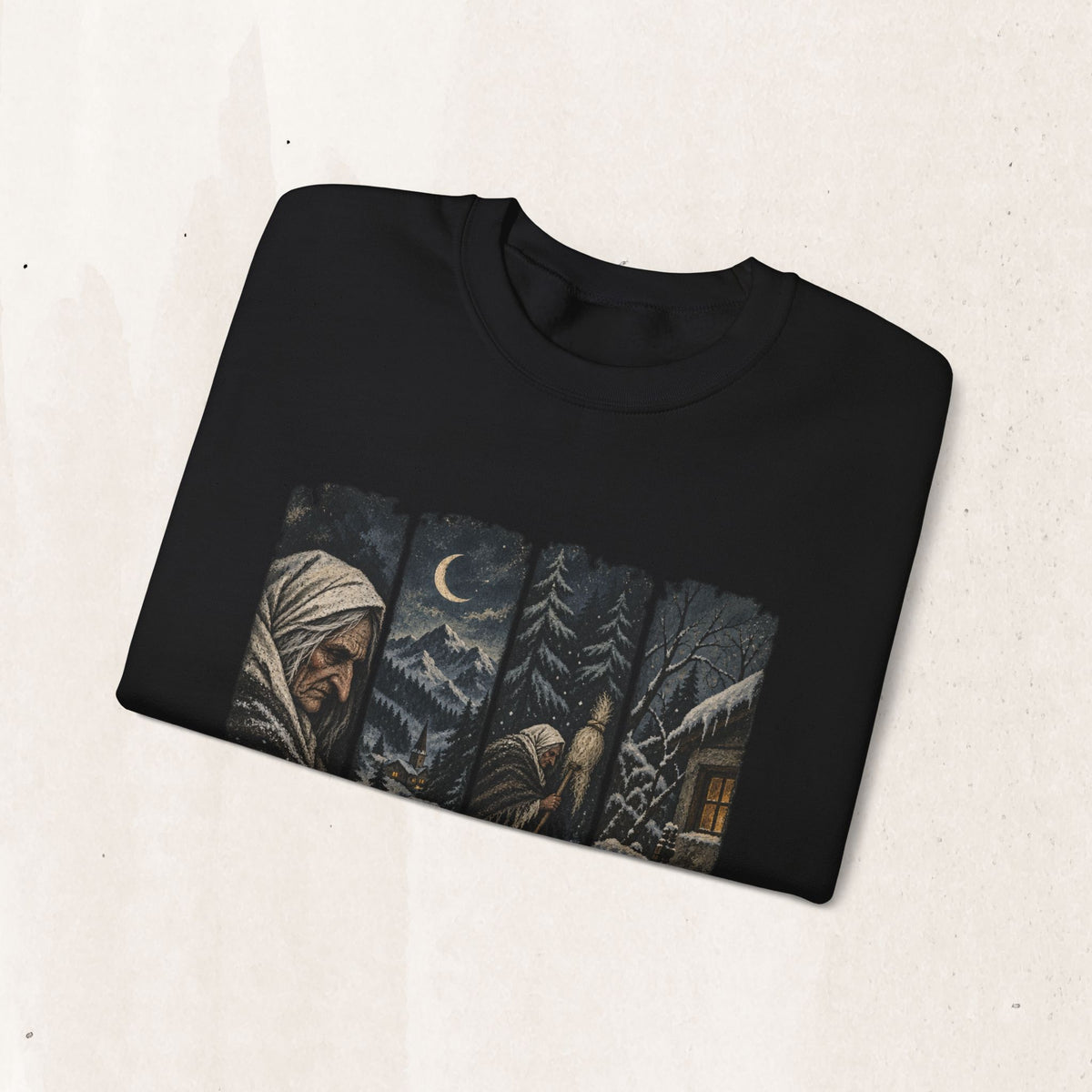 Frau Perchta Christmas sweatshirt