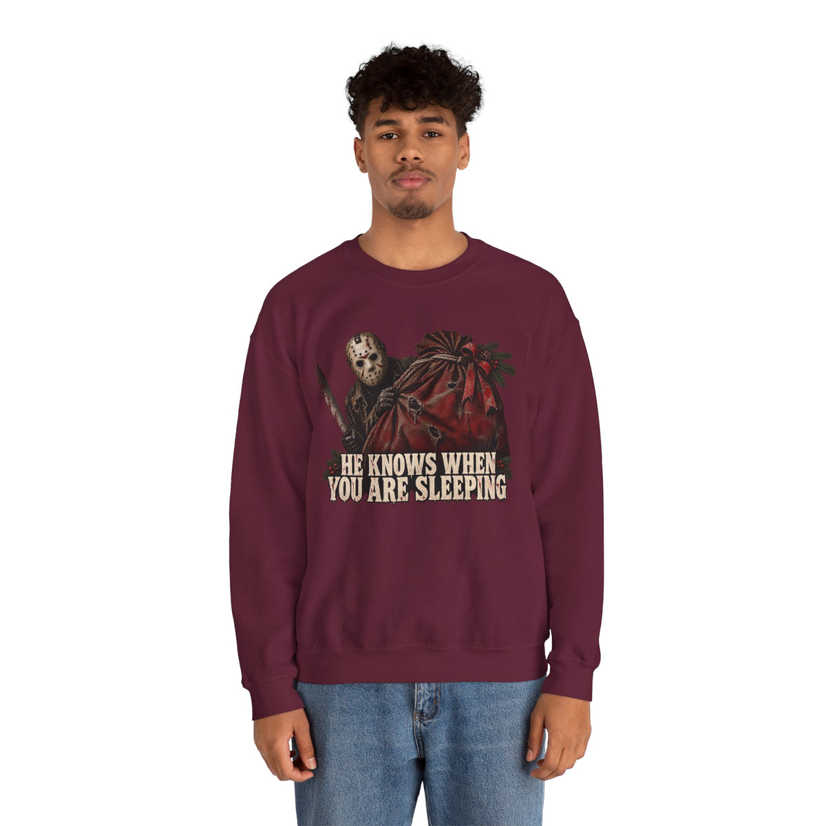 Jason Vorhees Christmas Crewneck Sweatshirt