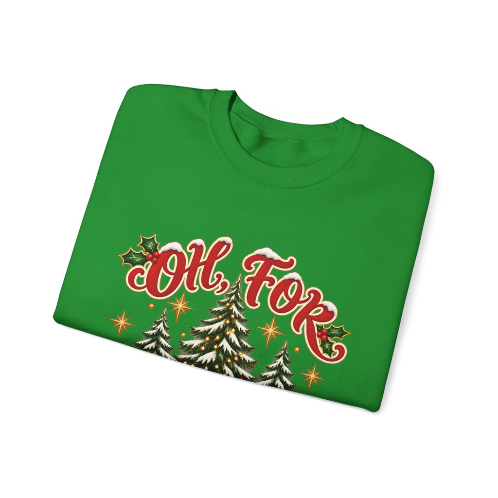 Oh For Flock’s SakeChristmas Tree Sweatshirt