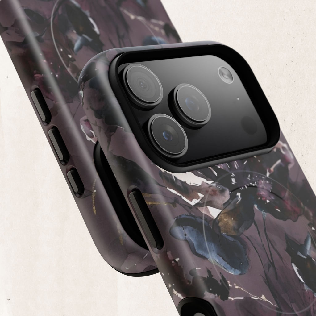 Floral Noir Magnetic Phone Case