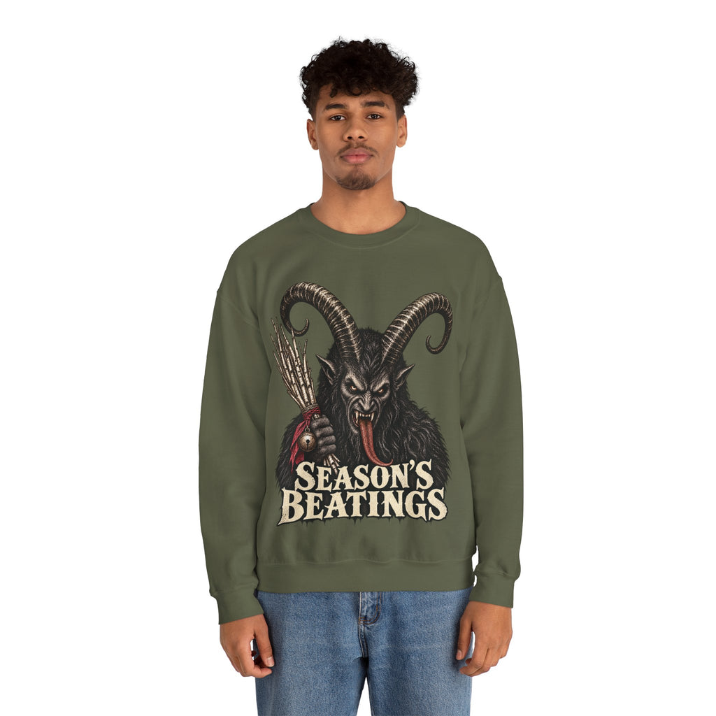 Krampus Christmas Crewneck Sweatshirt