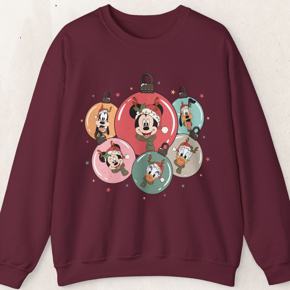 Mickey and Friends Holiday Ornament Sweatshirt