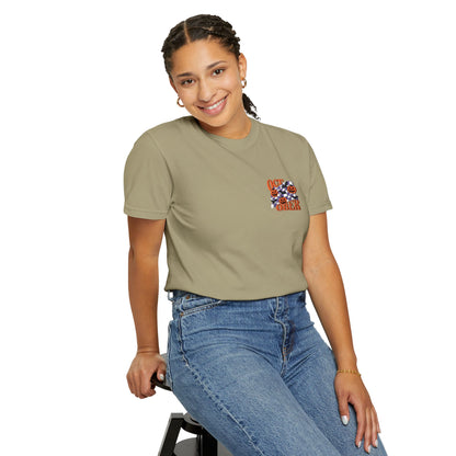 Embroidered Retro "October" Halloween Tee