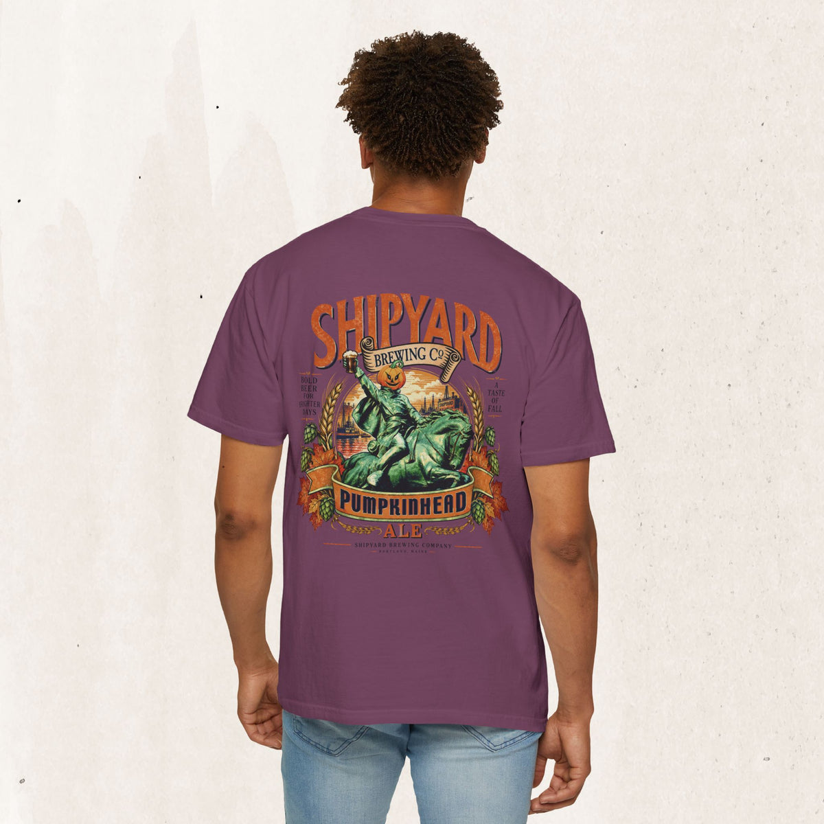 Shipyard Brewing Co Pumpkinhead Ale Tee