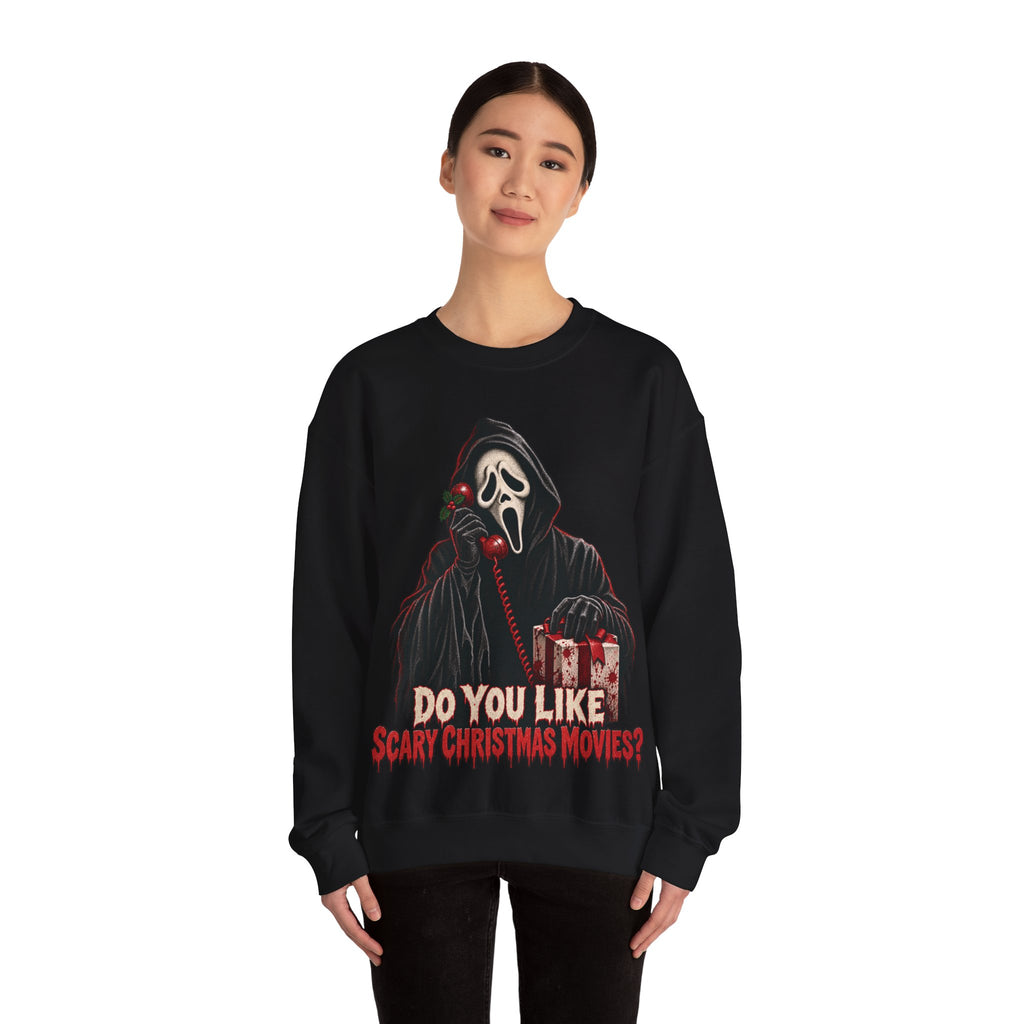 Ghostface "Do You Like Scary Movies?" Crewneck Sweatshirt