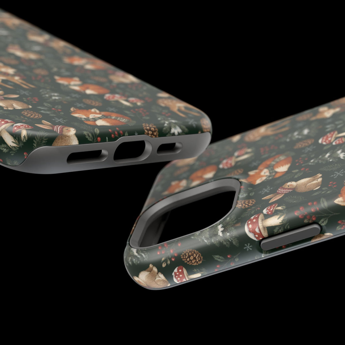 Woodland Fox & Deer MagSafe Phone Case, alternate view
