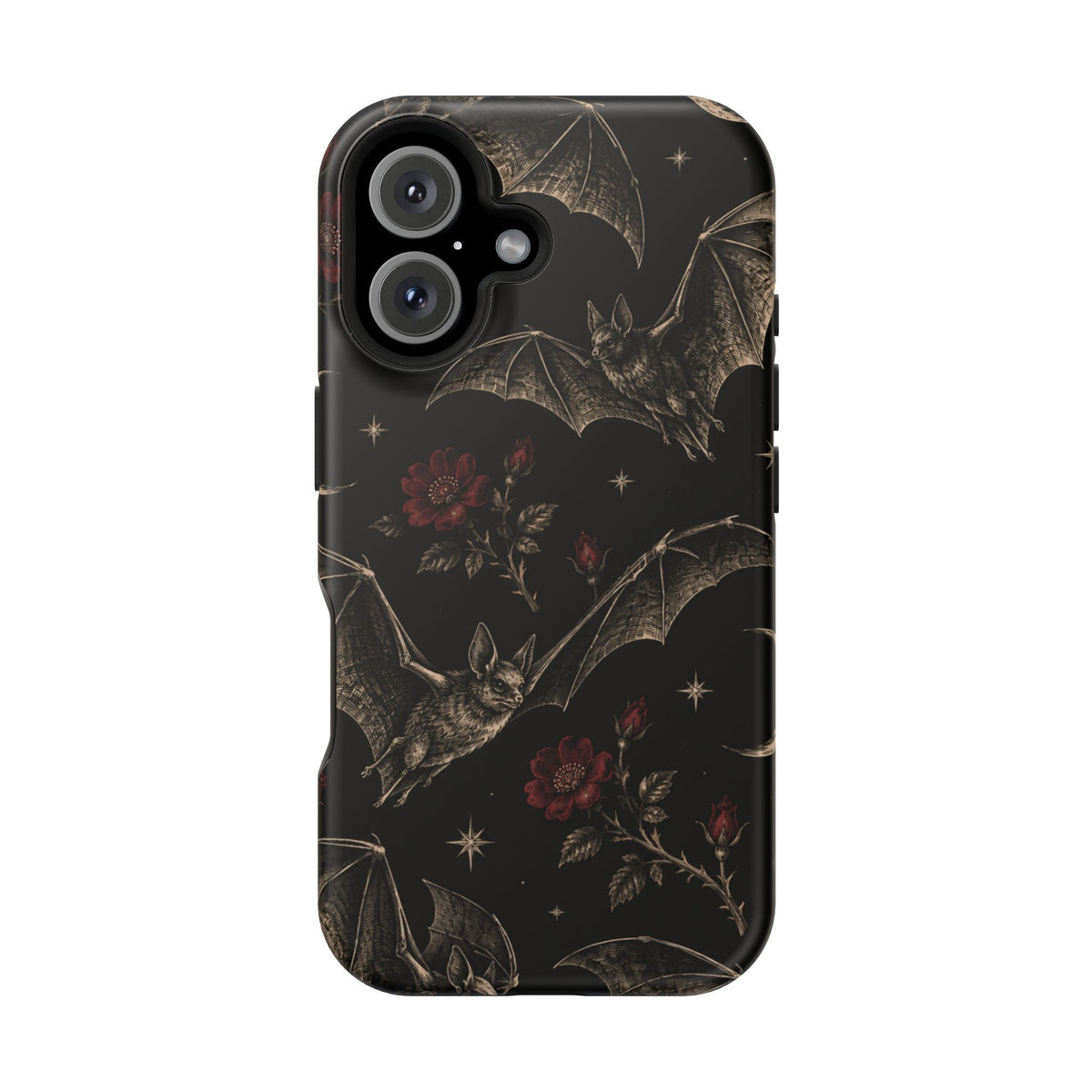 Gothic Bat & Moon Magnetic Phone Case, alternate view