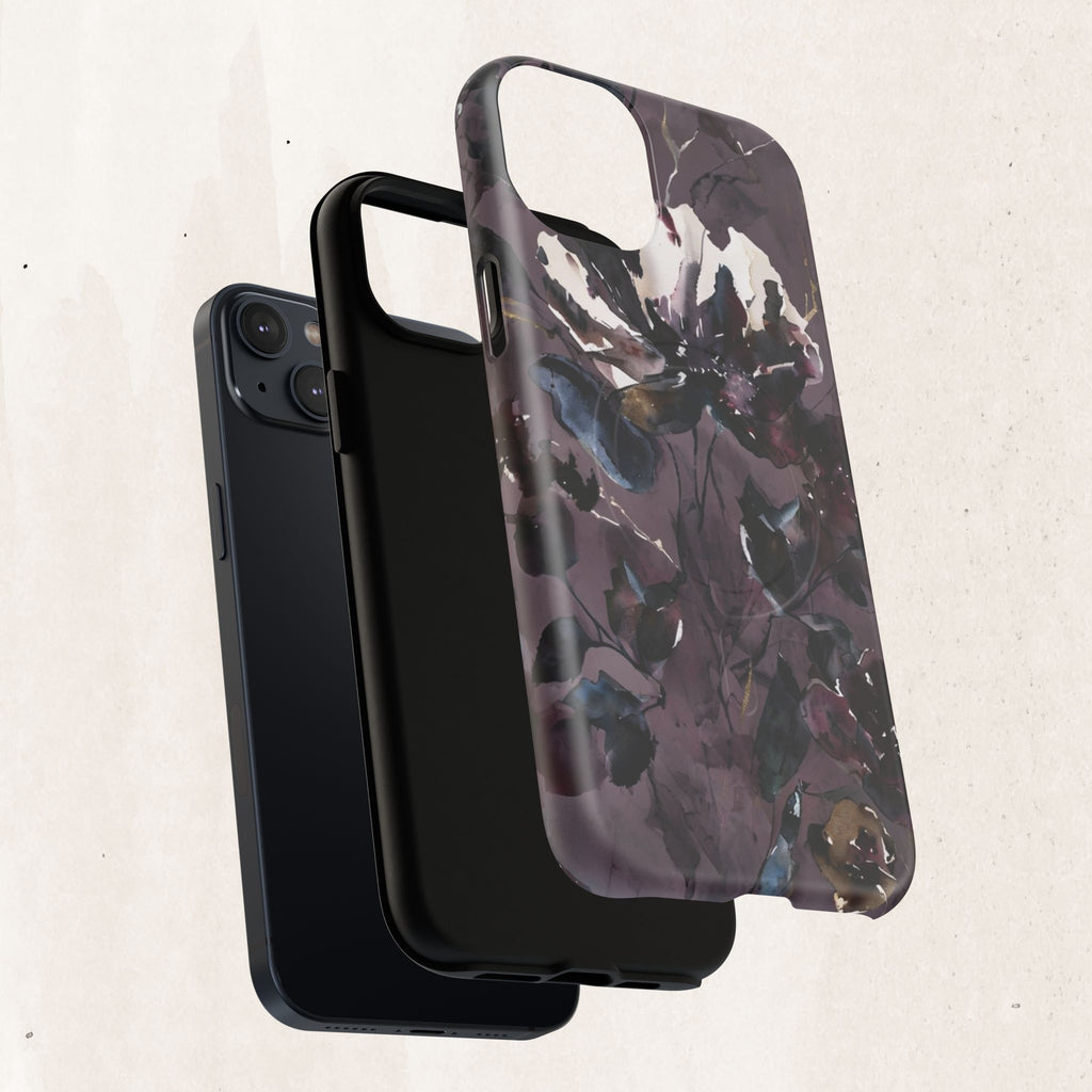Floral Noir Magnetic Phone Case