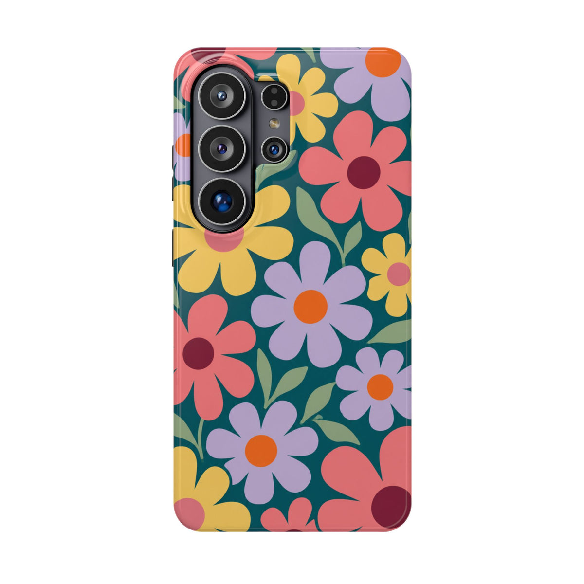 Retro Floral Phone Case, alternate view
