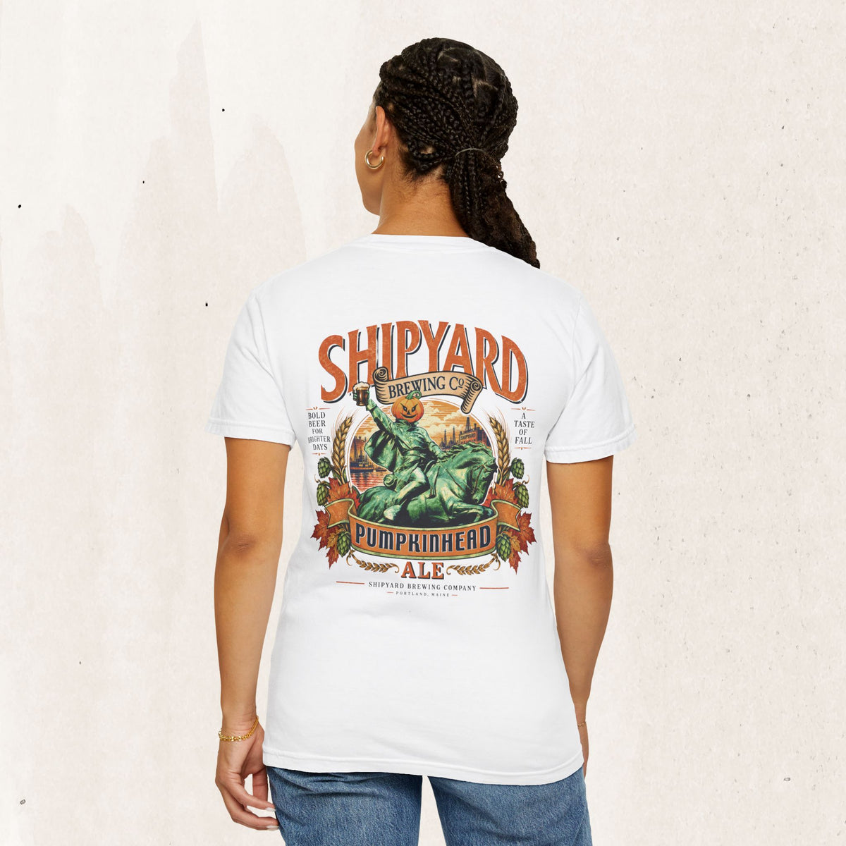 Shipyard Brewing Co Pumpkinhead Ale Tee