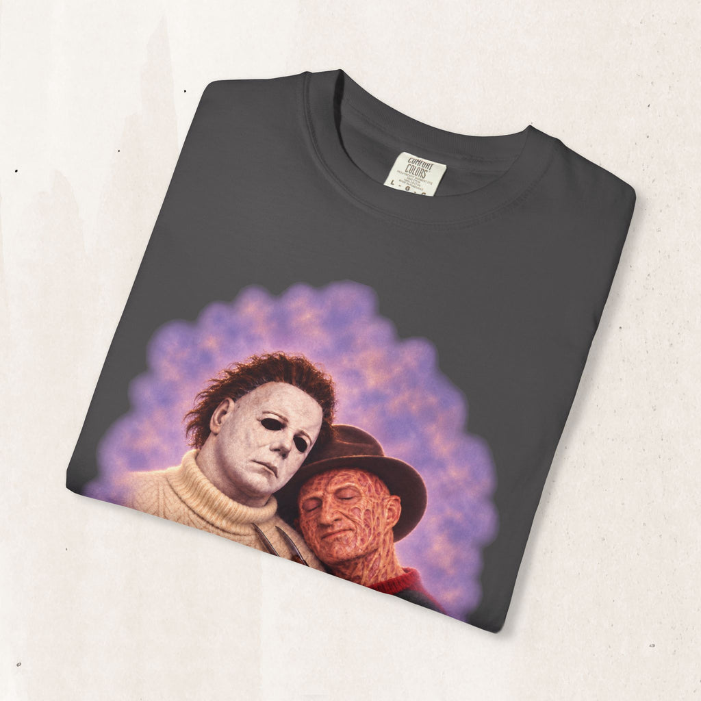 Michael Myers & Freddy Kreuger 80's Portrait Tee
