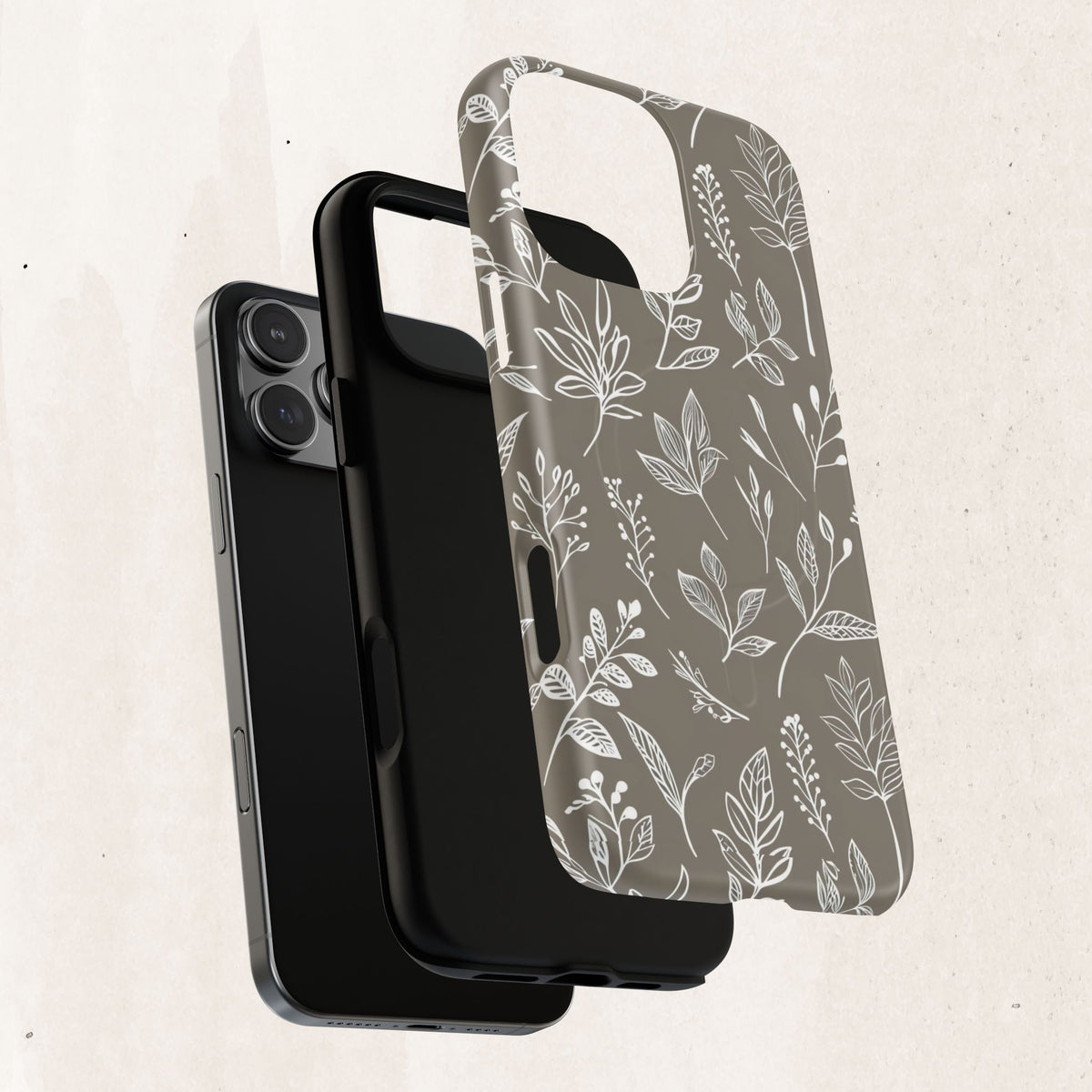 Botanical Leaf Tough Magnetic Phone Case