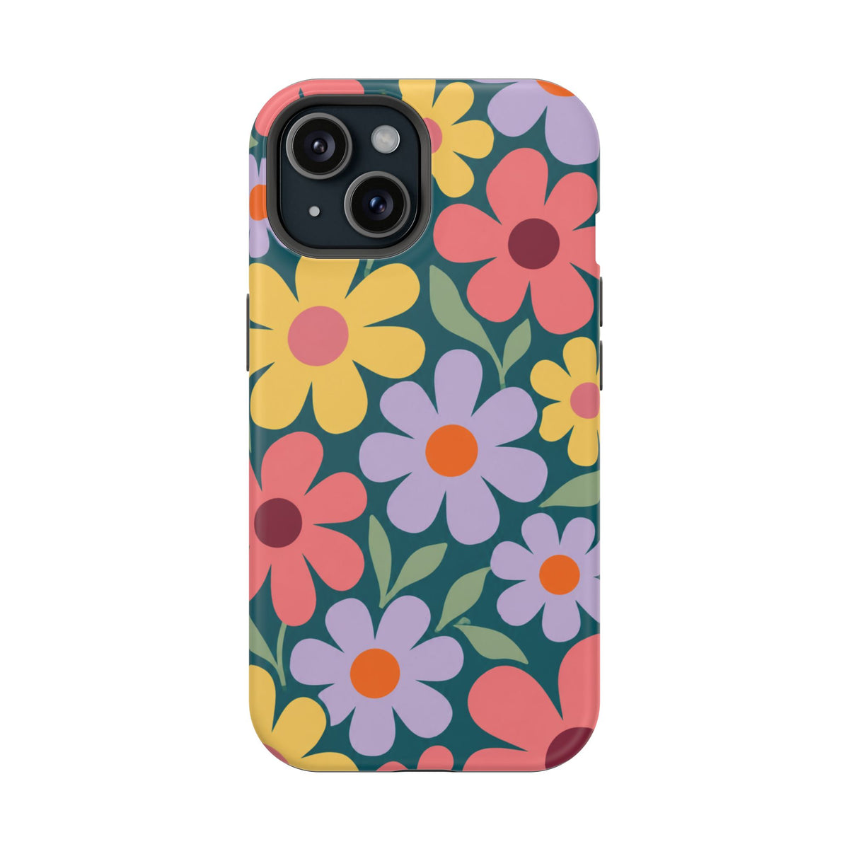 Retro Floral Phone Case, alternate view