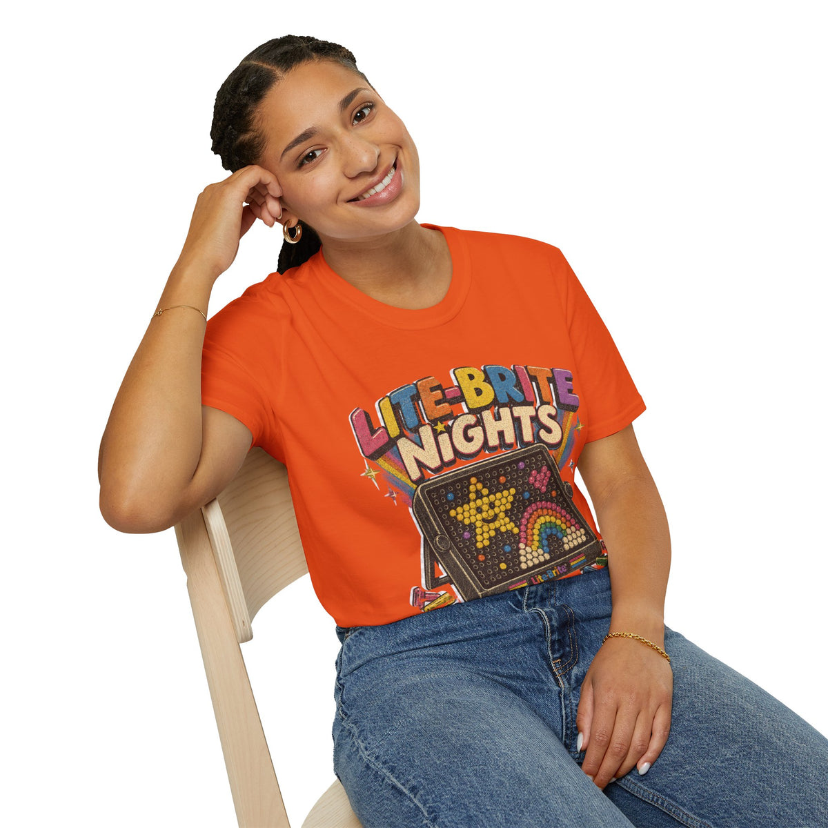 Lite-Brite Graphic Tee