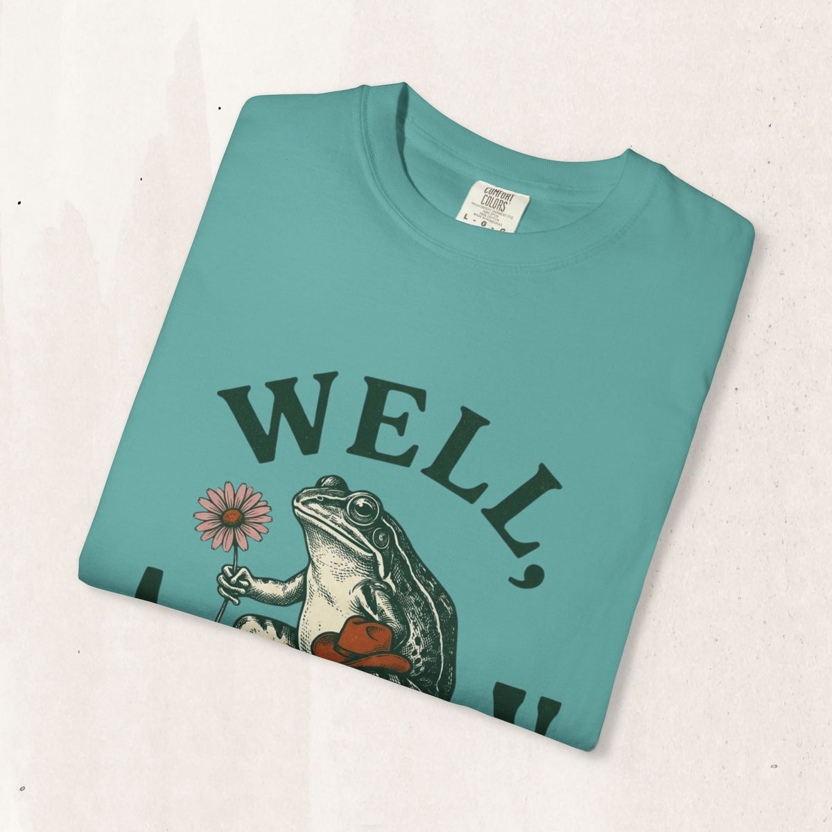 Frog Graphic "Well, Anyway" Tee