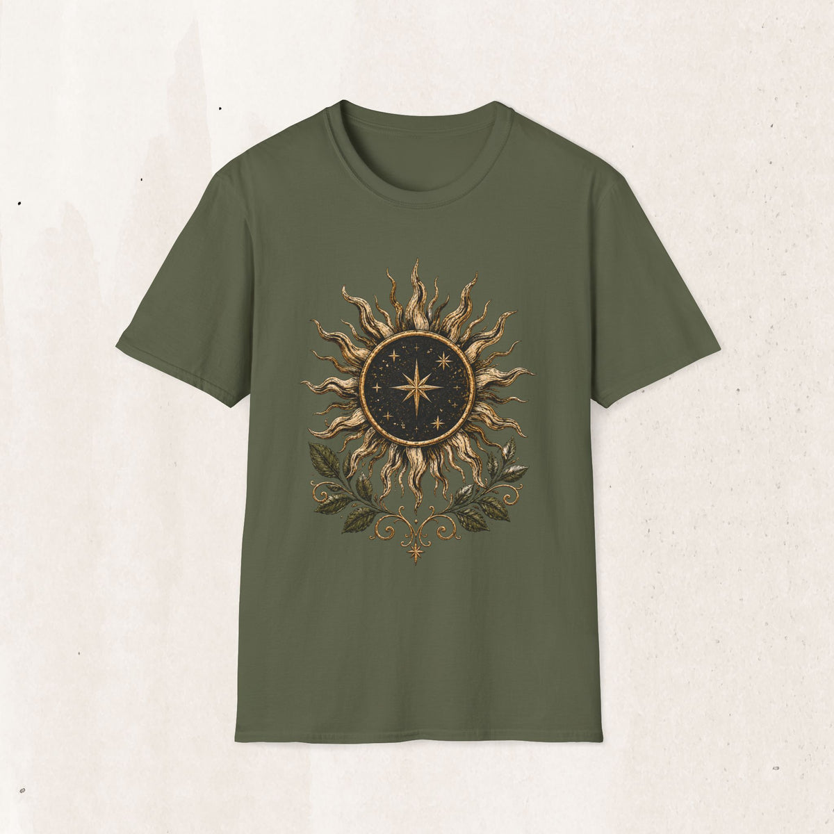 Solar Compass Celestial Sun Tee