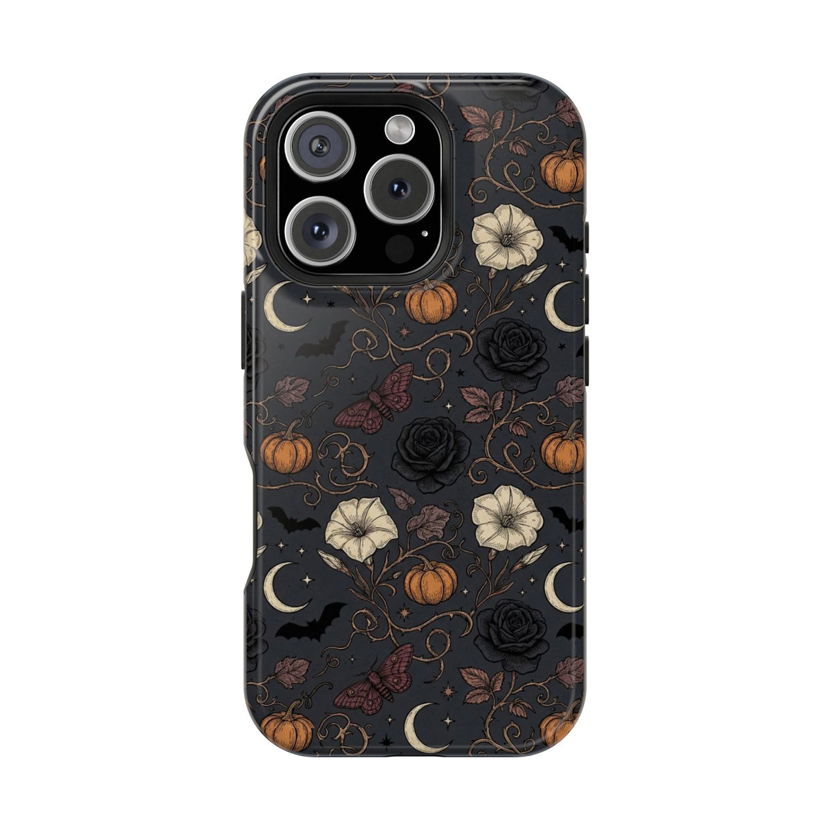 Halloween Floral Magnetic Phone Case, alternate view