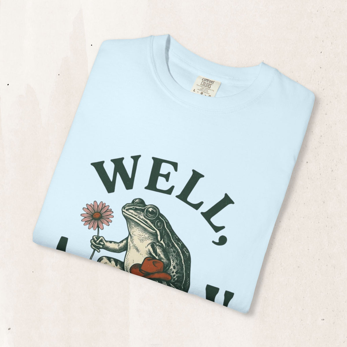 Frog Graphic "Well, Anyway" Tee