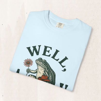 Frog Graphic "Well, Anyway" Tee