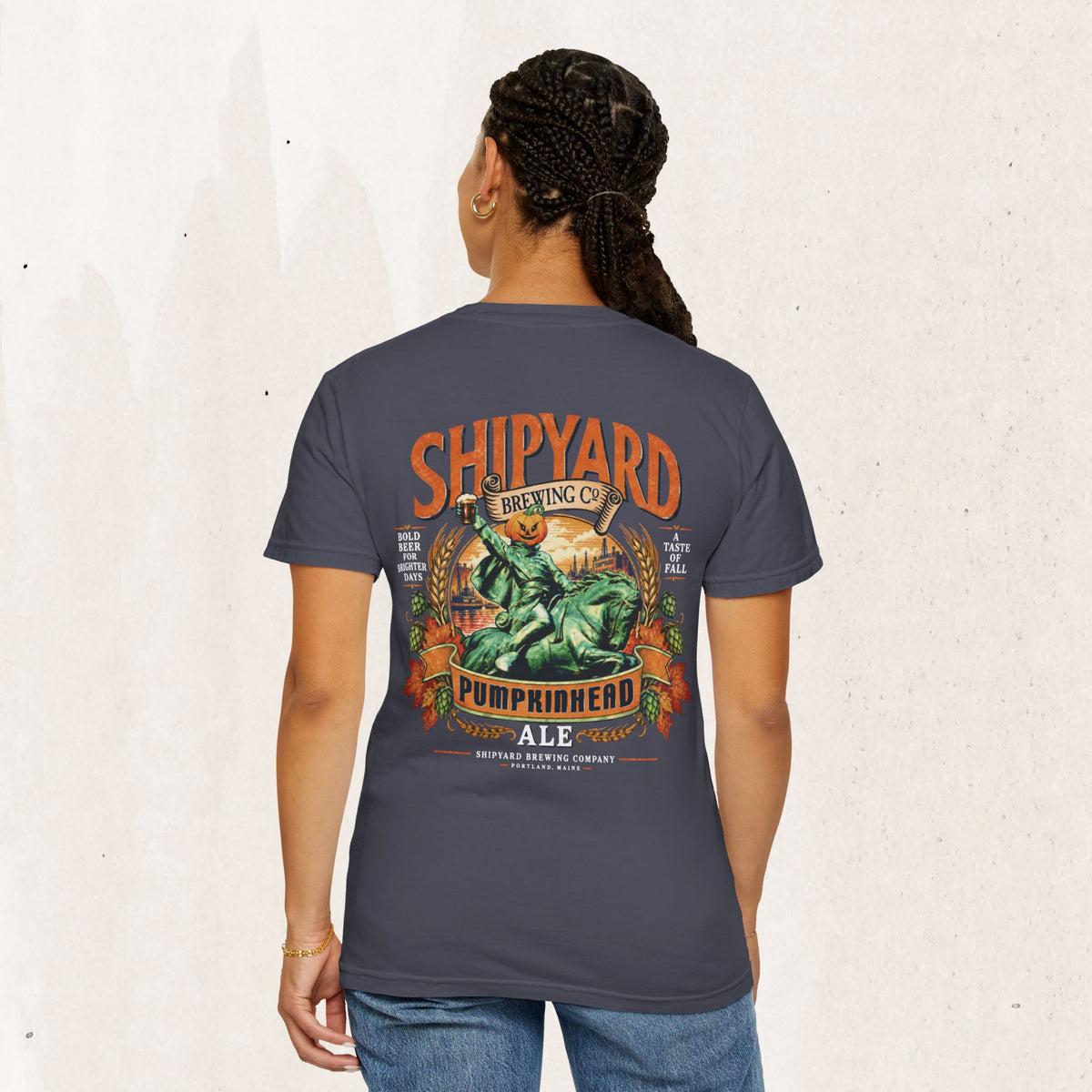 Shipyard Brewing Co Pumpkinhead Ale Tee