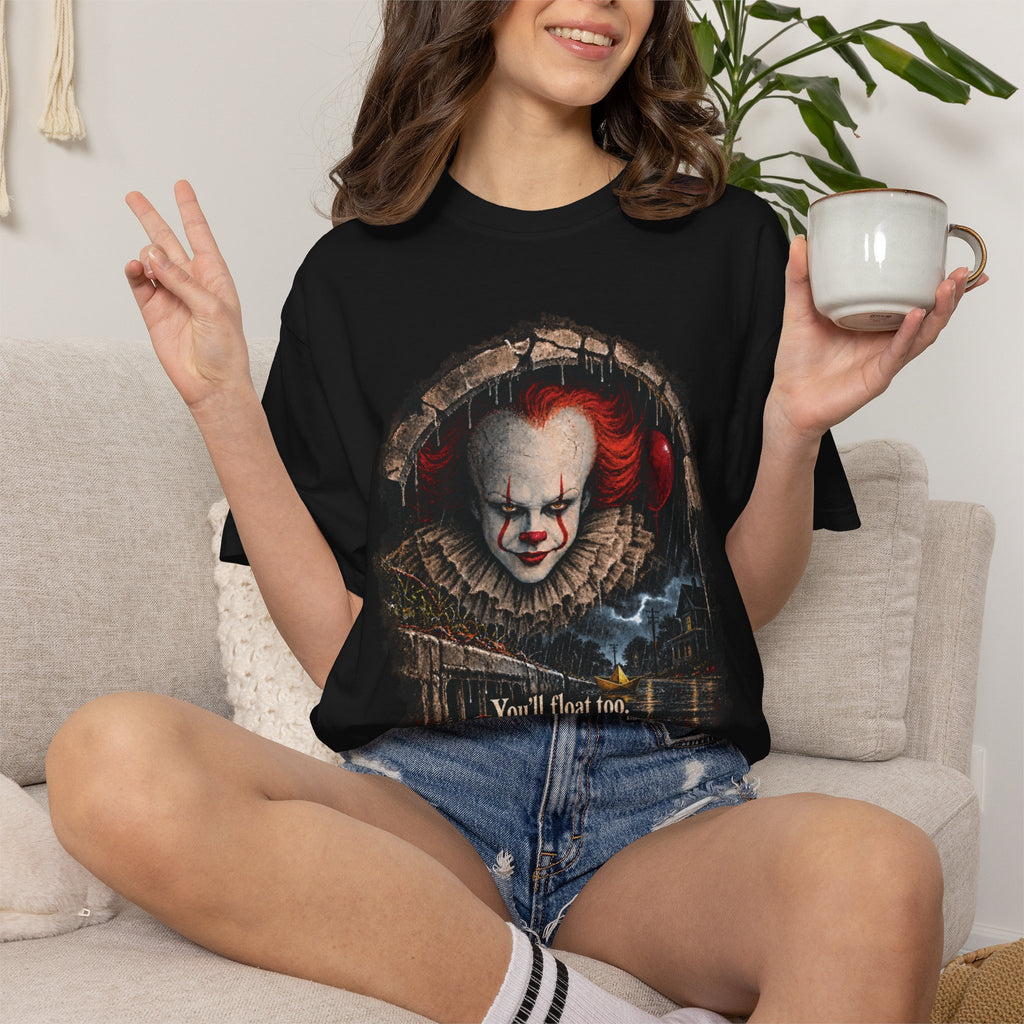 Pennywise 'You’ll Float Too' Graphic IT Horror Tee