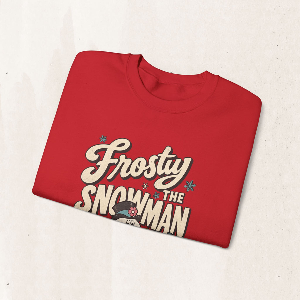 Frosty the Snowman Vintage Holiday Crewneck Sweatshirt