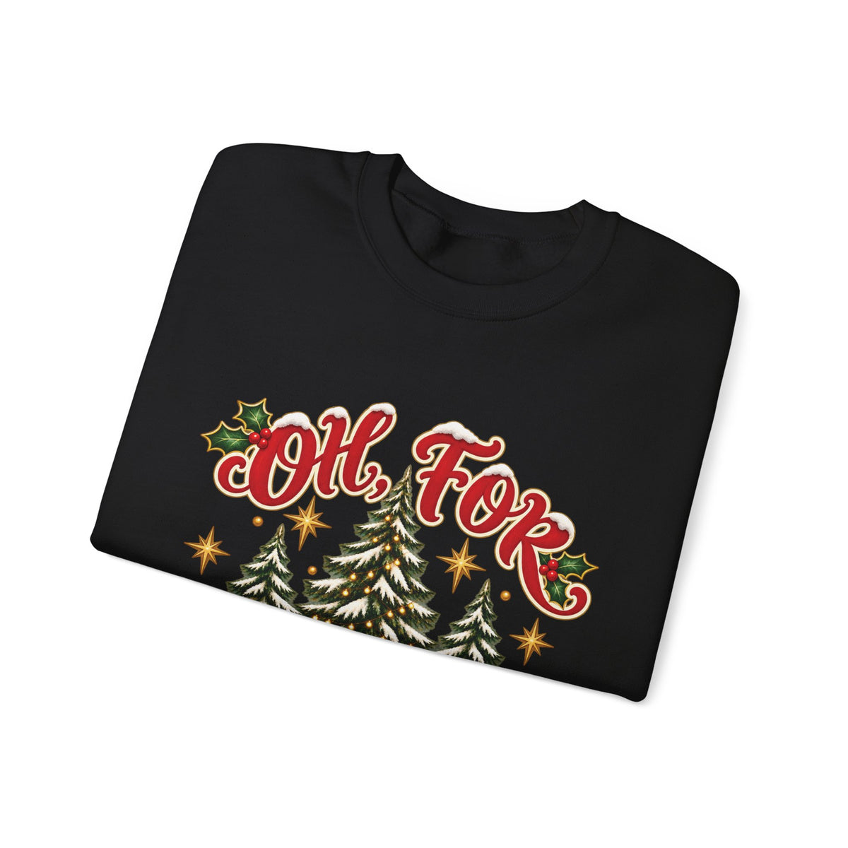 Oh For Flock’s SakeChristmas Tree Sweatshirt