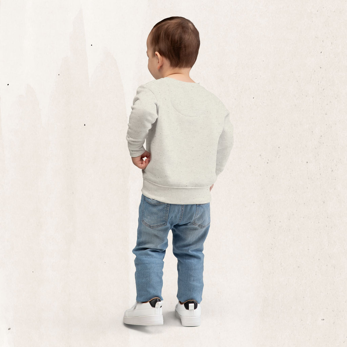 Skeleton & Puppy “BOO-P!” Toddler Sweatshirt