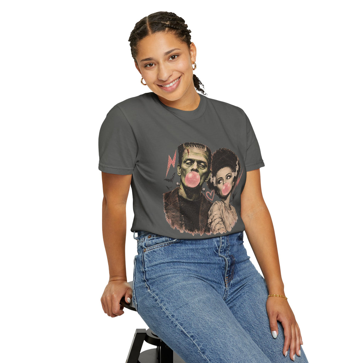 Frankenstein & Bride Bubblegum Vintage Tee