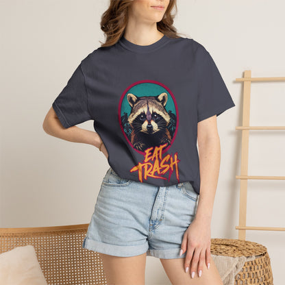 Raccoon 'Eat Trash' Graphic Tee