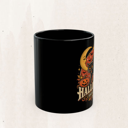 Halloween Social Club Black Mug
