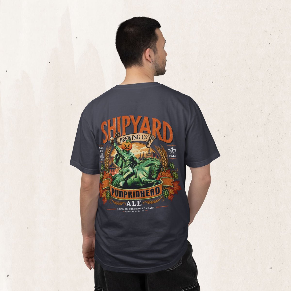 Shipyard Brewing Co Pumpkinhead Ale Tee