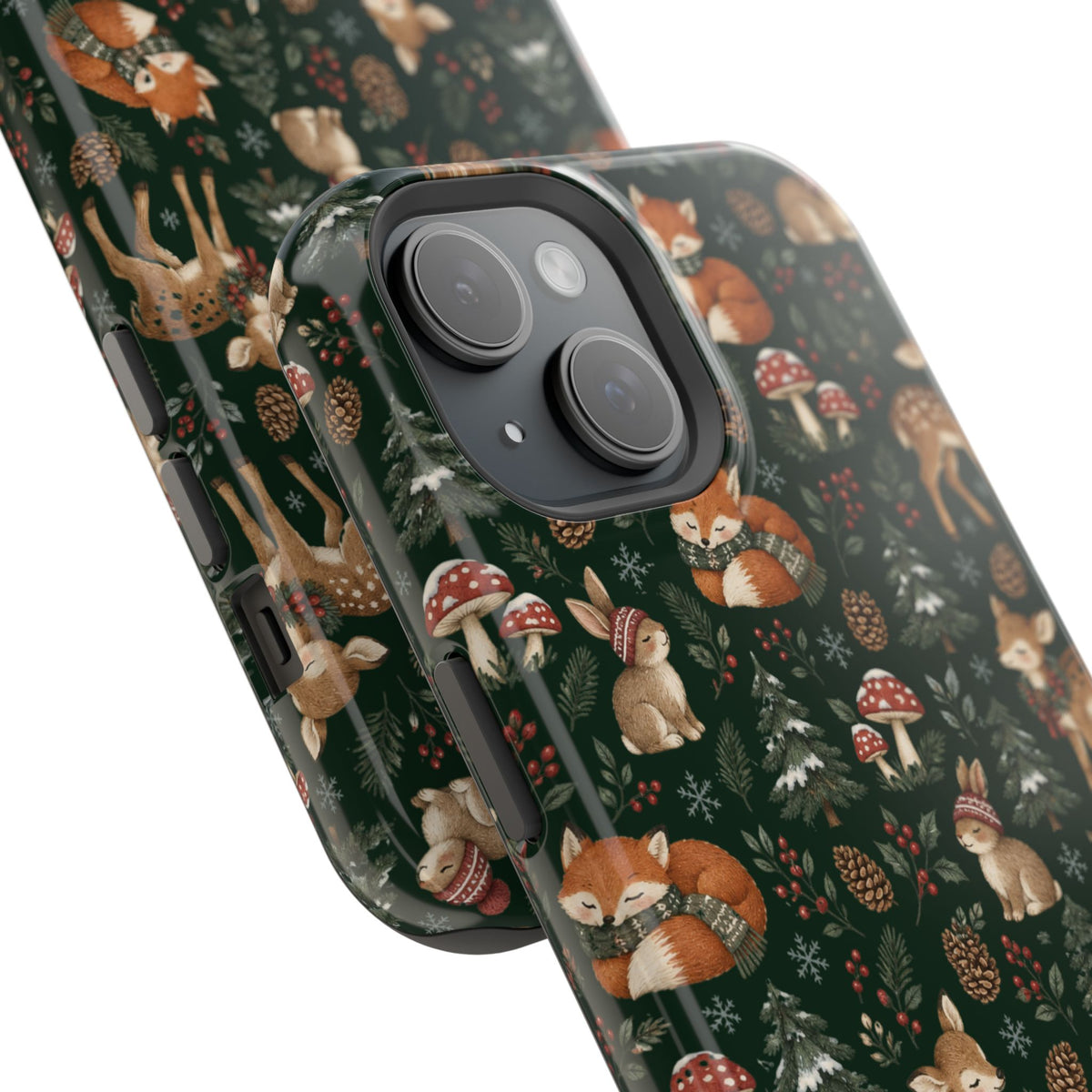 Woodland Fox & Deer MagSafe Phone Case, alternate view
